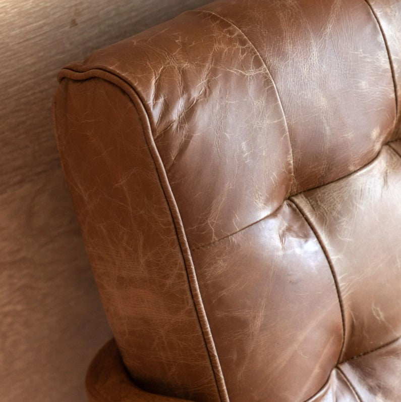 Humber 2 Seater Sofa Vintage Brown Leather