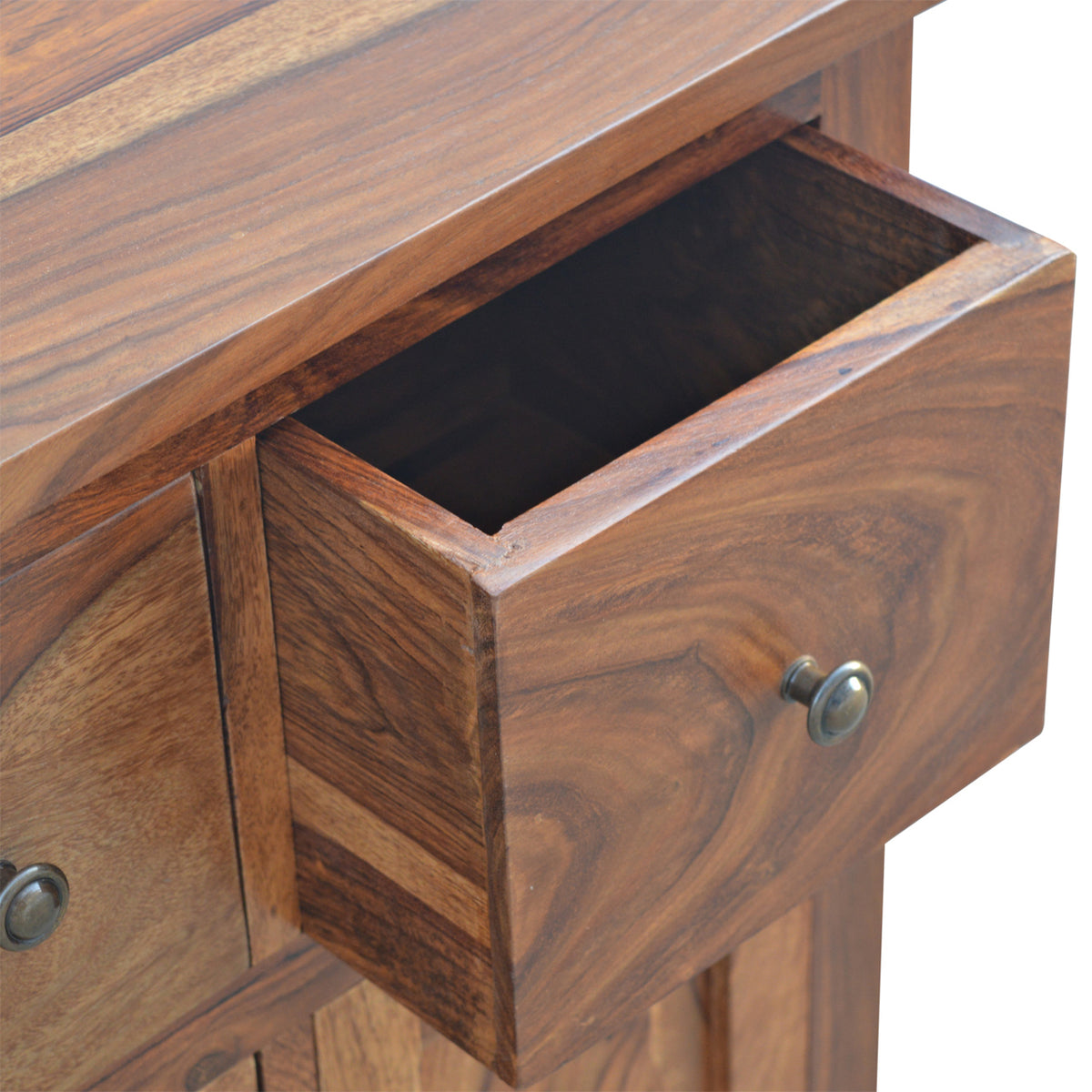 Sheesham 4 Drawer Mango Wood Storage Cabinet