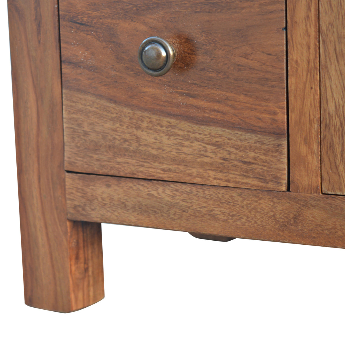 Sheesham 4 Drawer Mango Wood Storage Cabinet