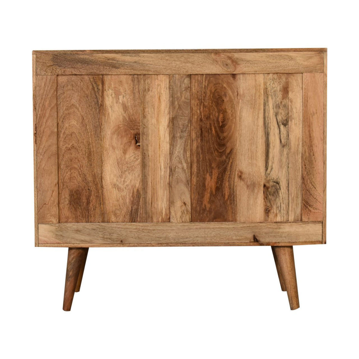 Muna Herringbone Mango Wood Sideboard Cabinet