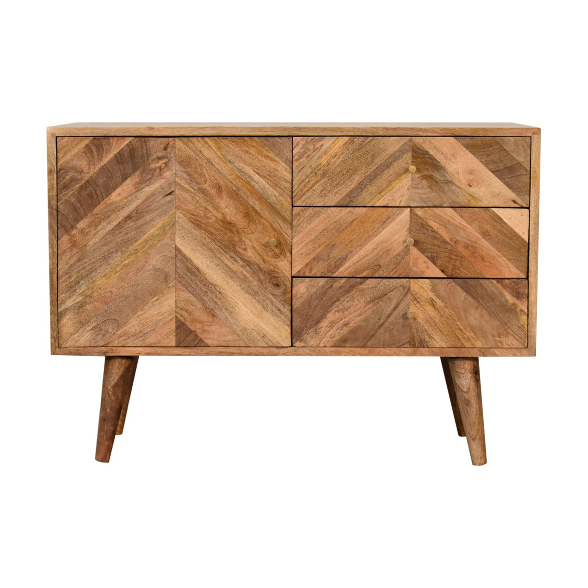 Muna Mango Wood Sideboard with Drawers