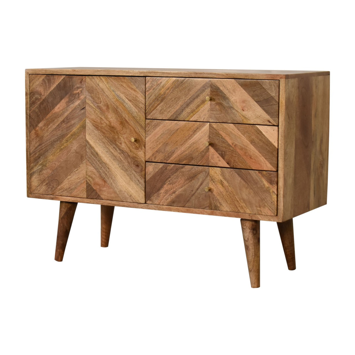 Muna Mango Wood Sideboard with Drawers