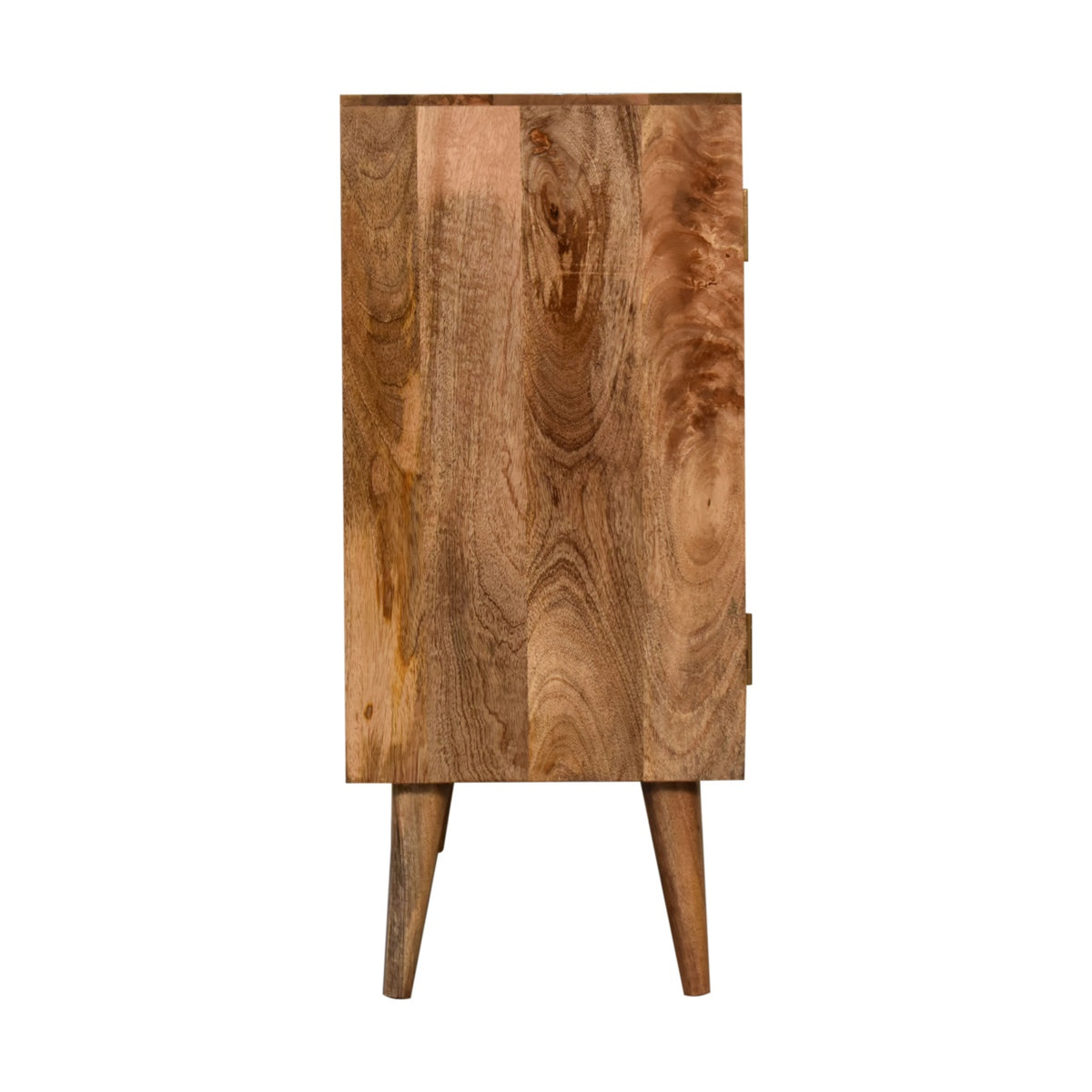 Leaf Sideboard Cabinet Rattan & Mango Wood