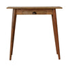 Nordic Small 1 Drawer Mango Wood Desk