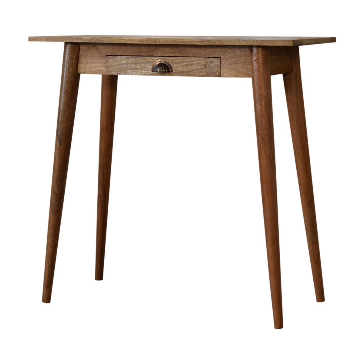 Nordic Small 1 Drawer Mango Wood Desk