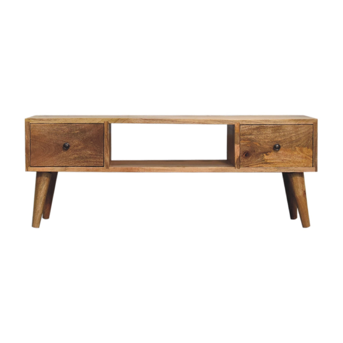 Classic Oak-ish Mango Wood Coffee Table