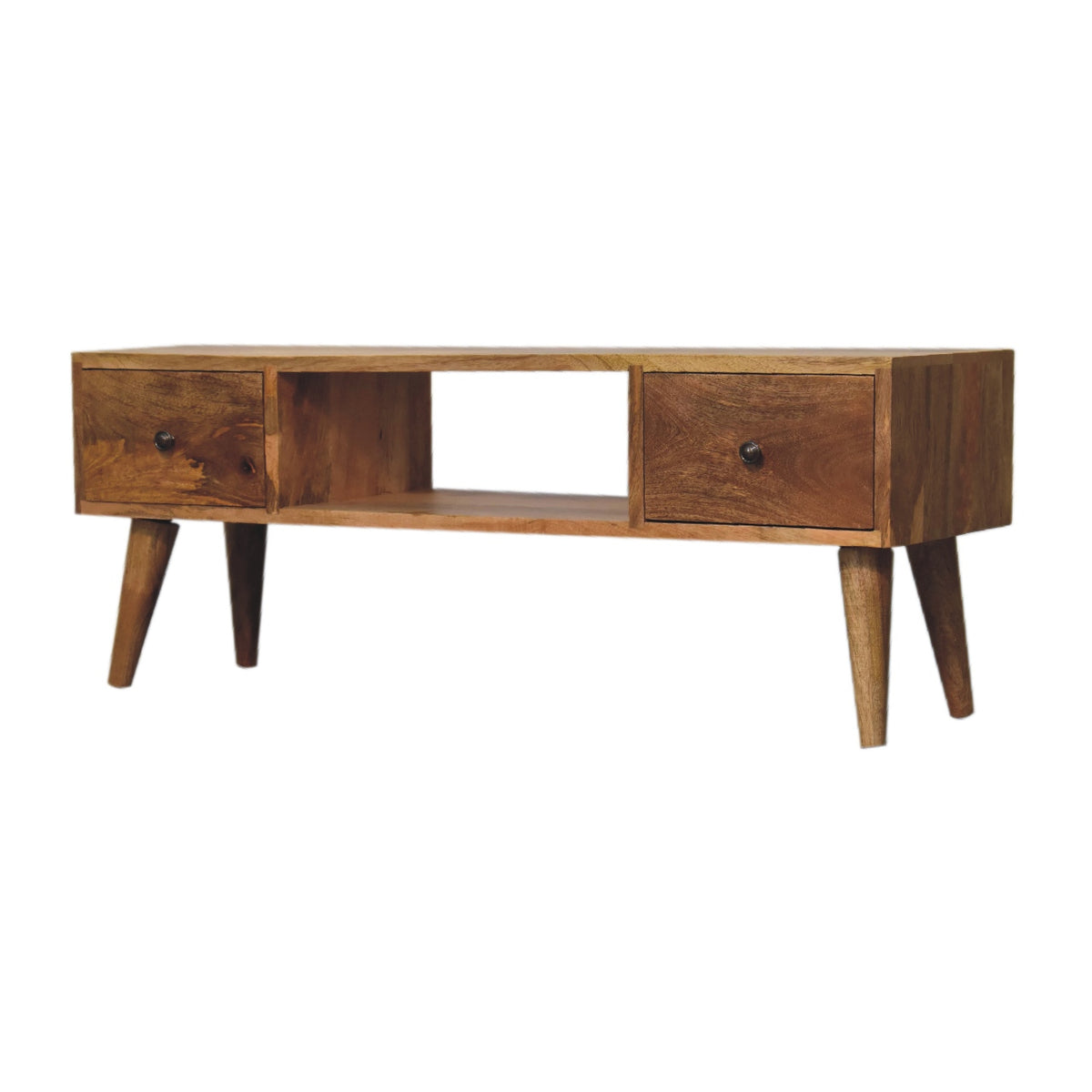 Classic Oak-ish Mango Wood Coffee Table