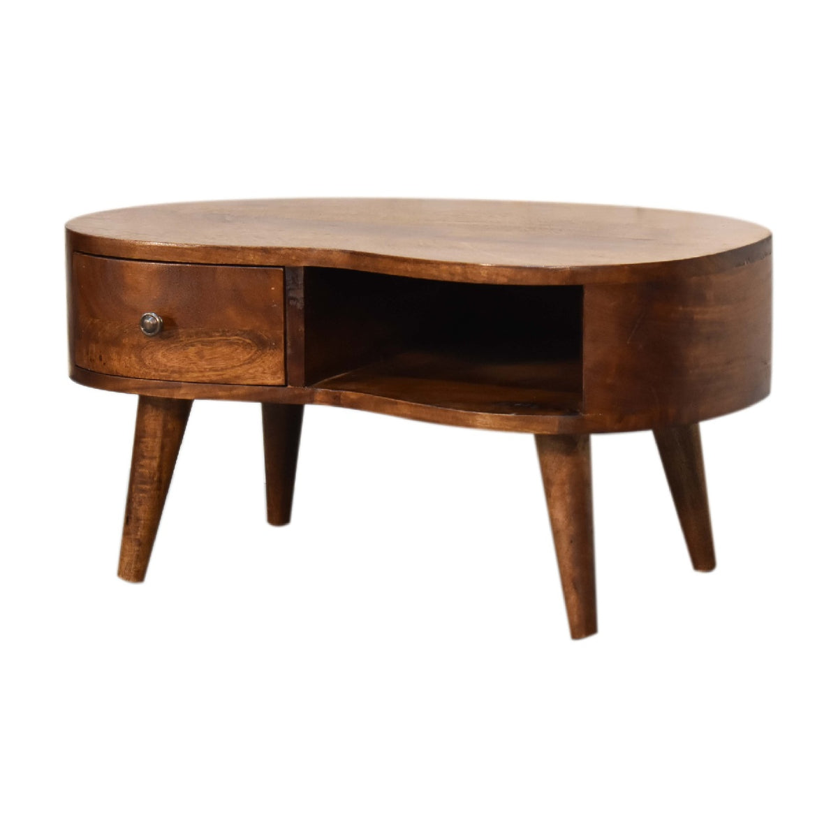 Mini Mango Wood Chestnut Coffee Table