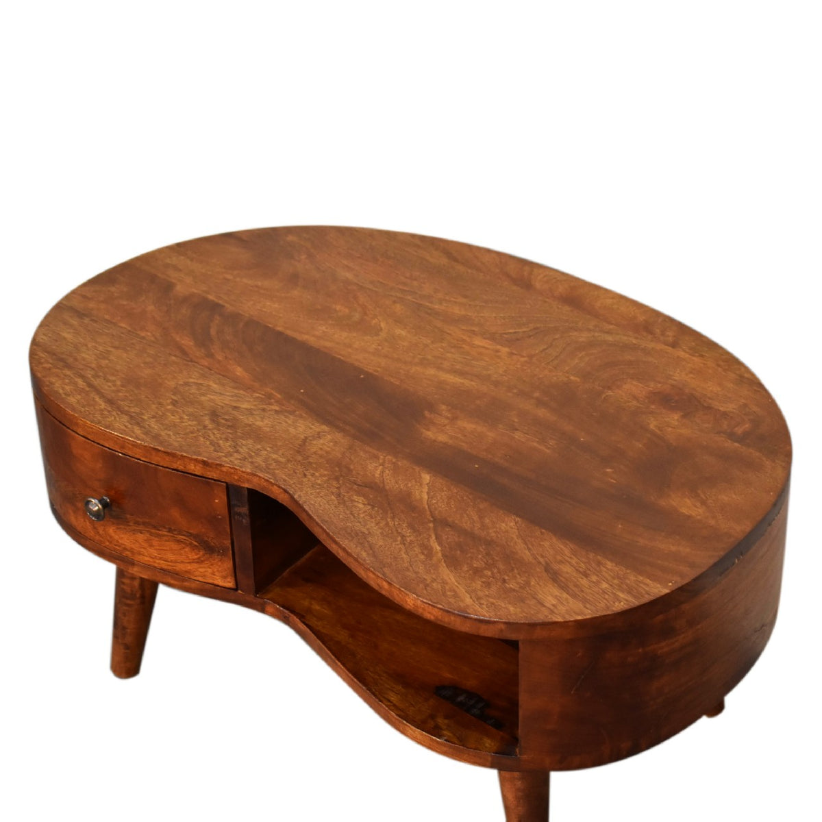 Mini Mango Wood Chestnut Coffee Table