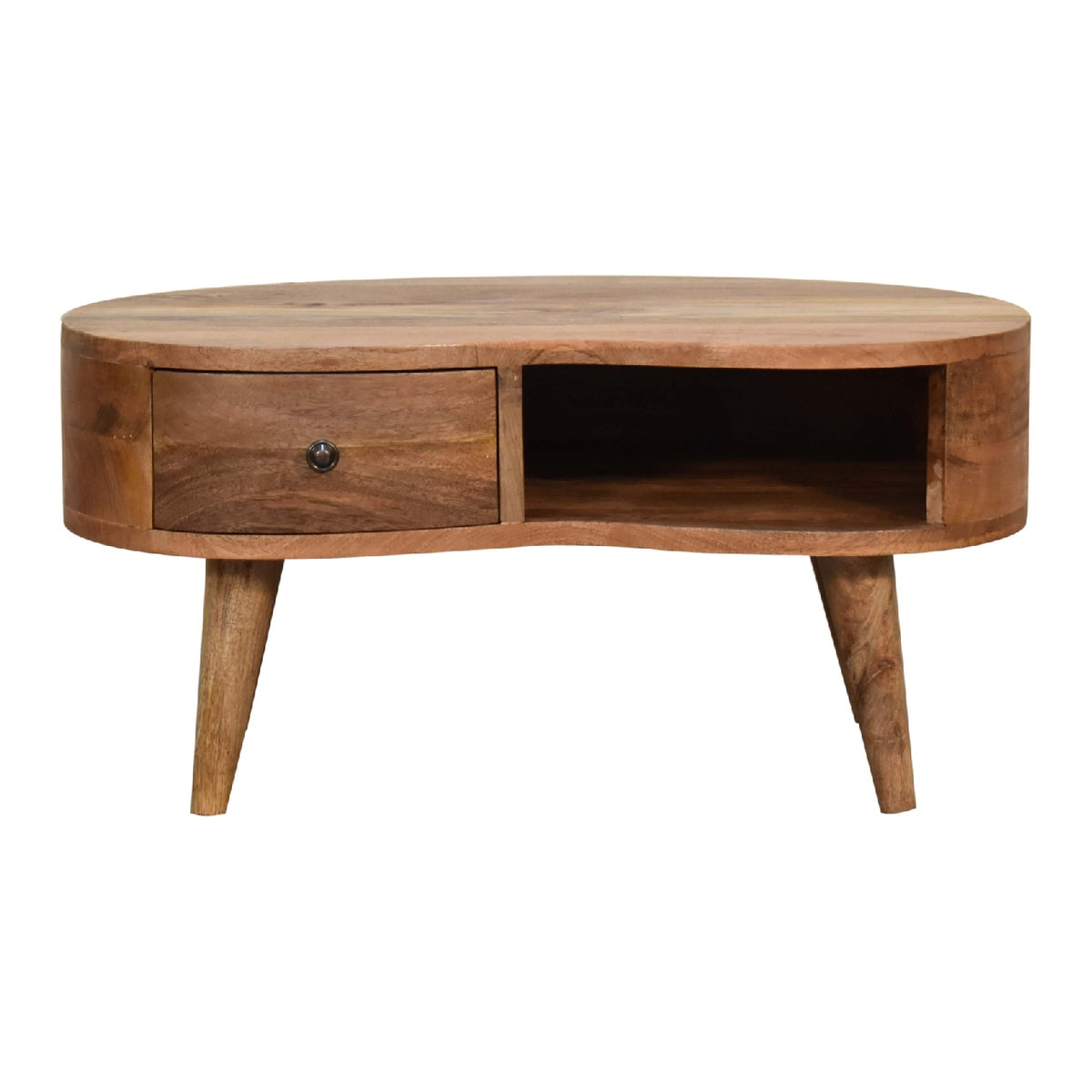 Wave Small Mango Wood Coffee Table