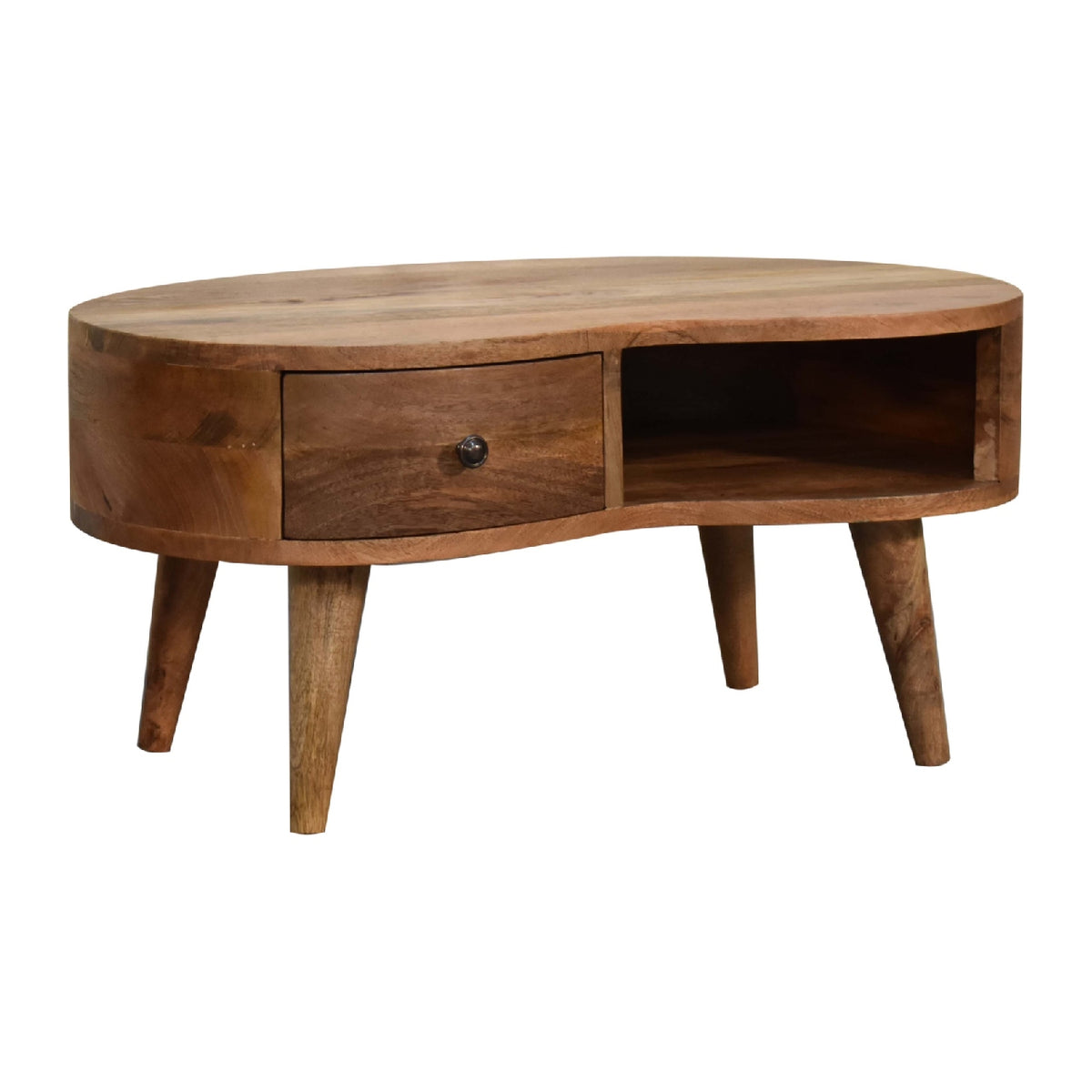 Wave Small Mango Wood Coffee Table