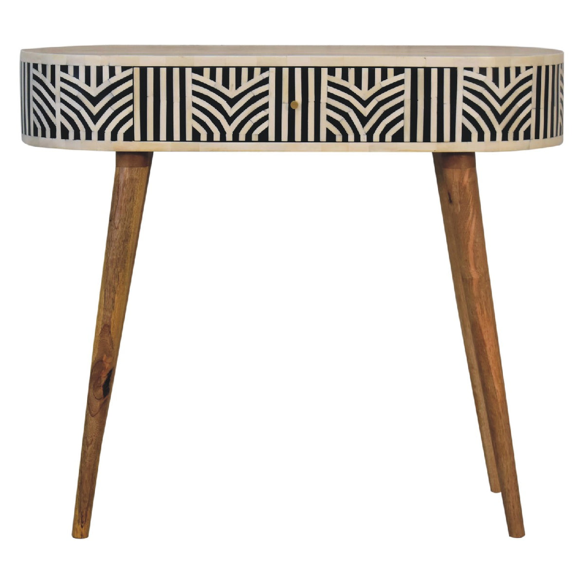 Edessa Bone Inlay Console Table Mango Wood