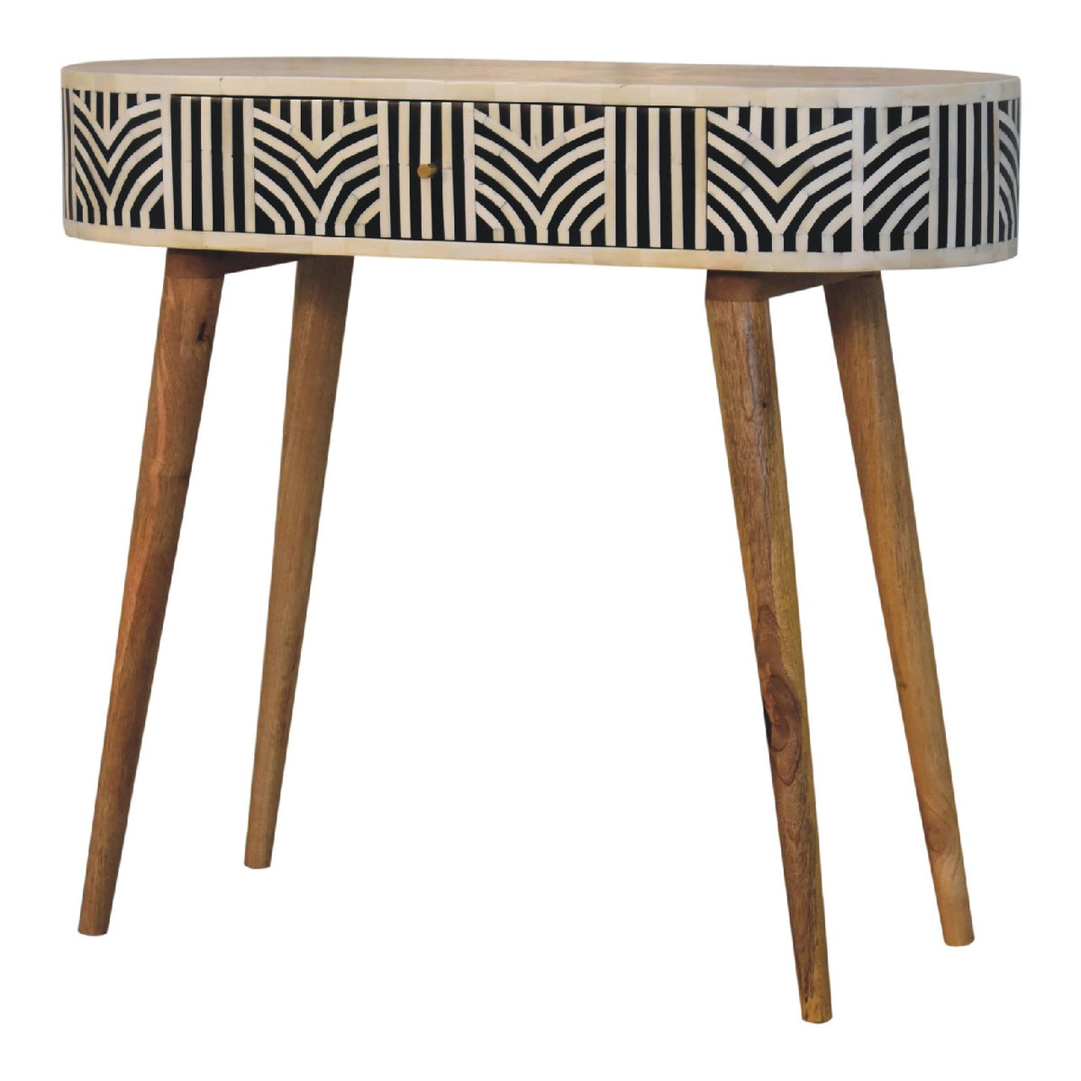 Edessa Bone Inlay Console Table Mango Wood