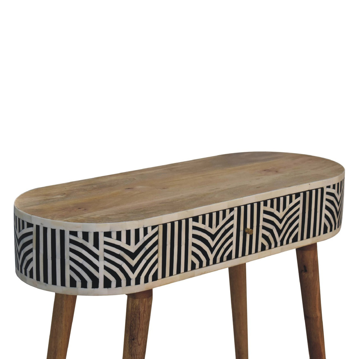 Edessa Bone Inlay Console Table Mango Wood