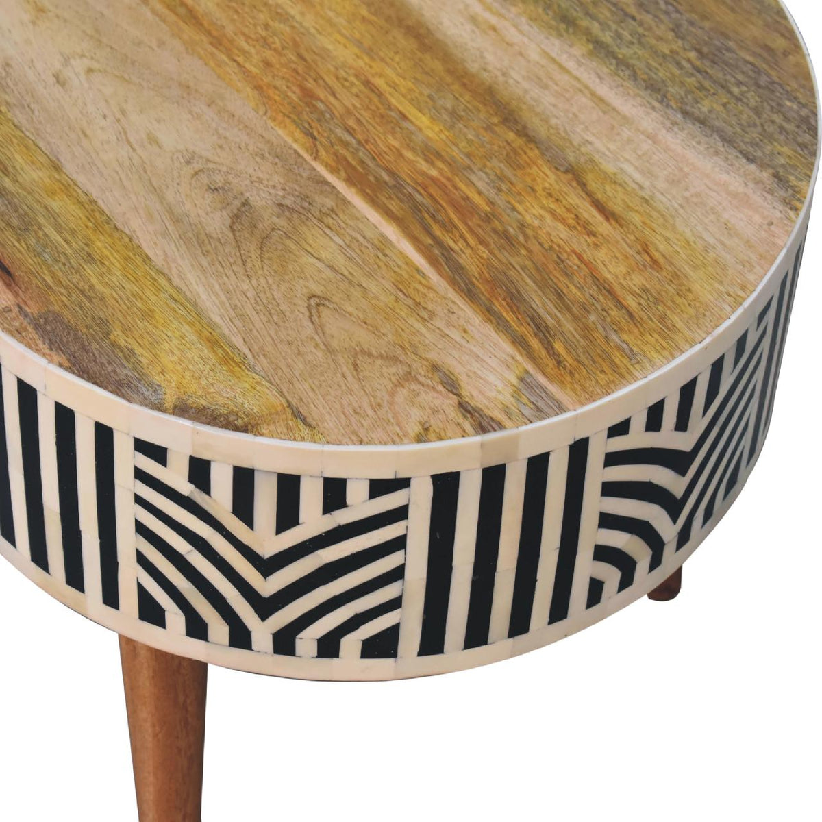 Edessa Bone Inlay Mango Wood Coffee Table