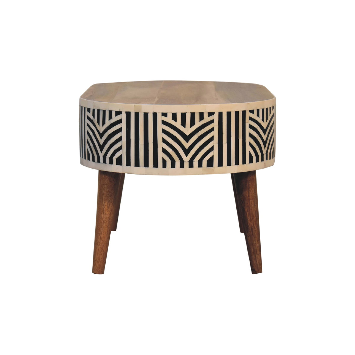 Edessa Bone Inlay Mango Wood Coffee Table