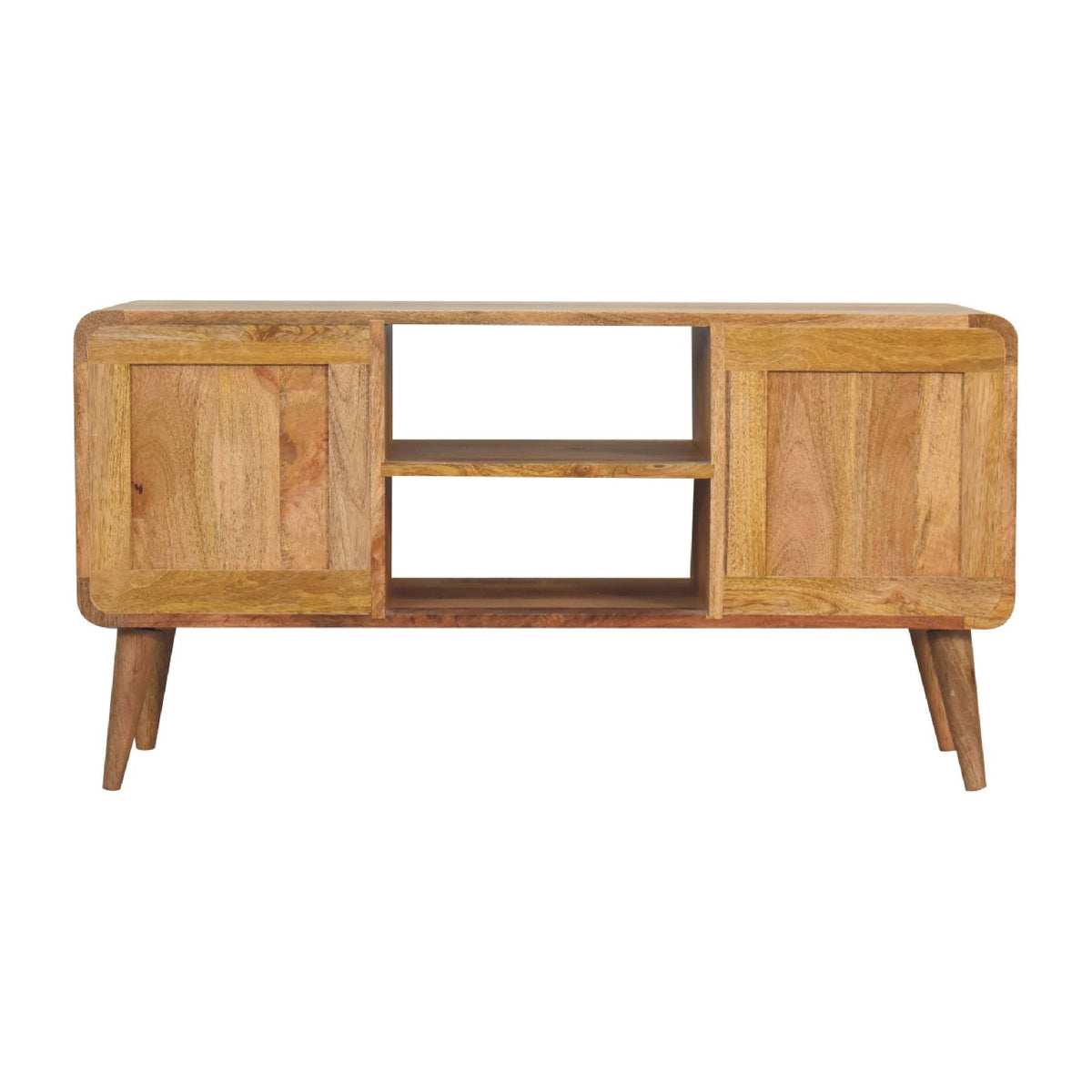 Larrisa Rattan & Mango Wood TV Media Unit