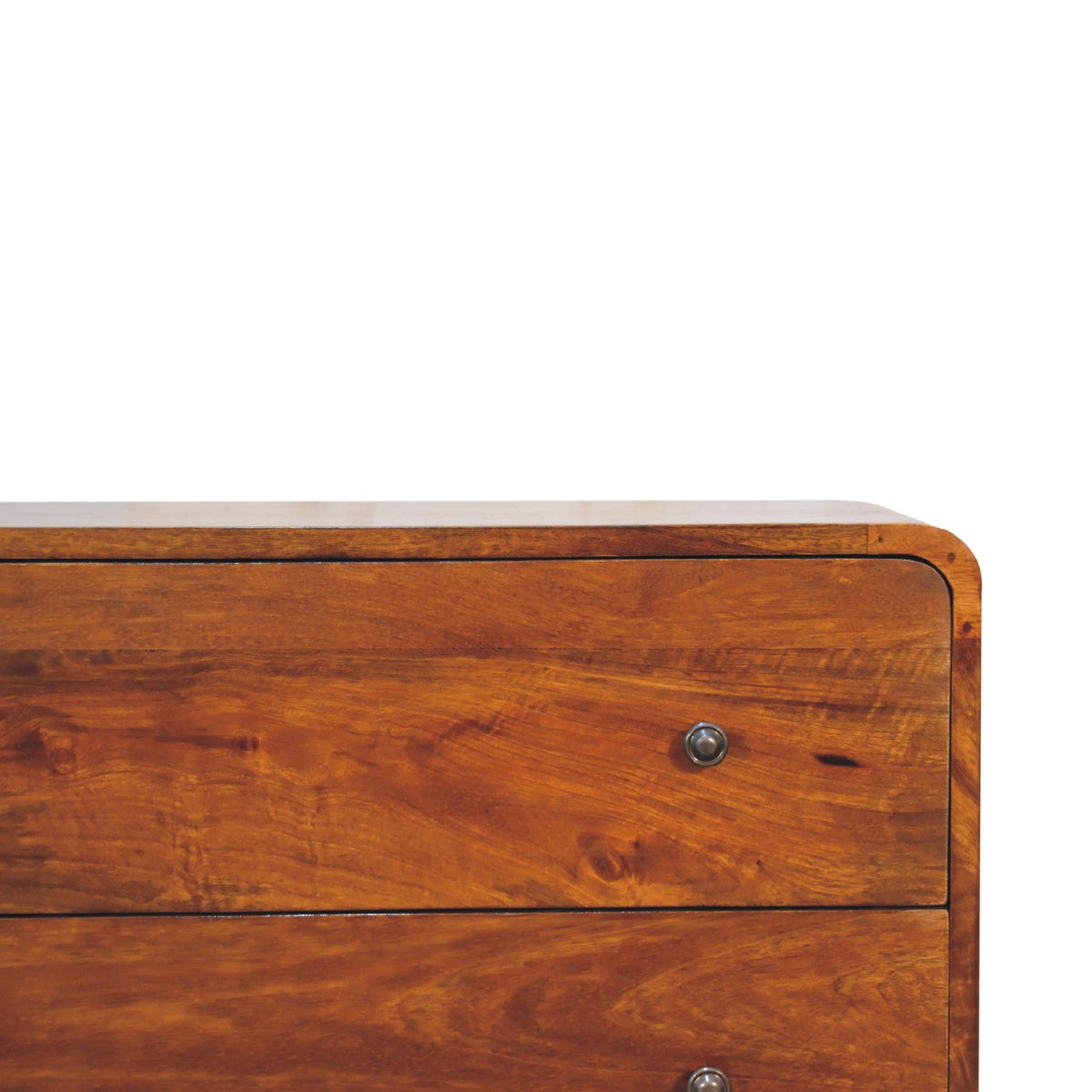 2 Drawer Mango Wood Chestnut Chest