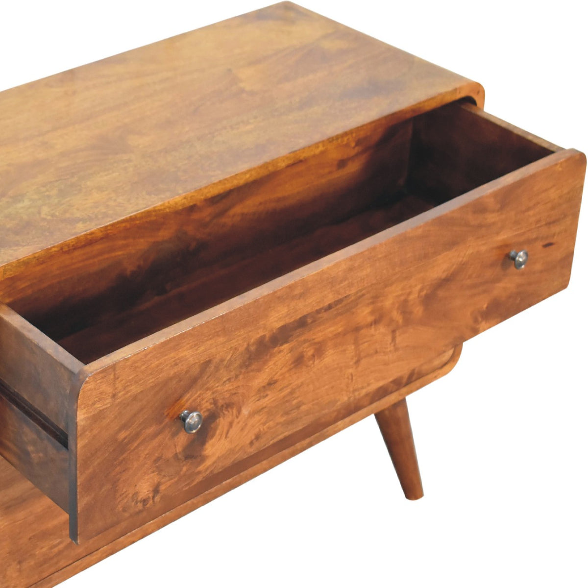 2 Drawer Mango Wood Chestnut Chest