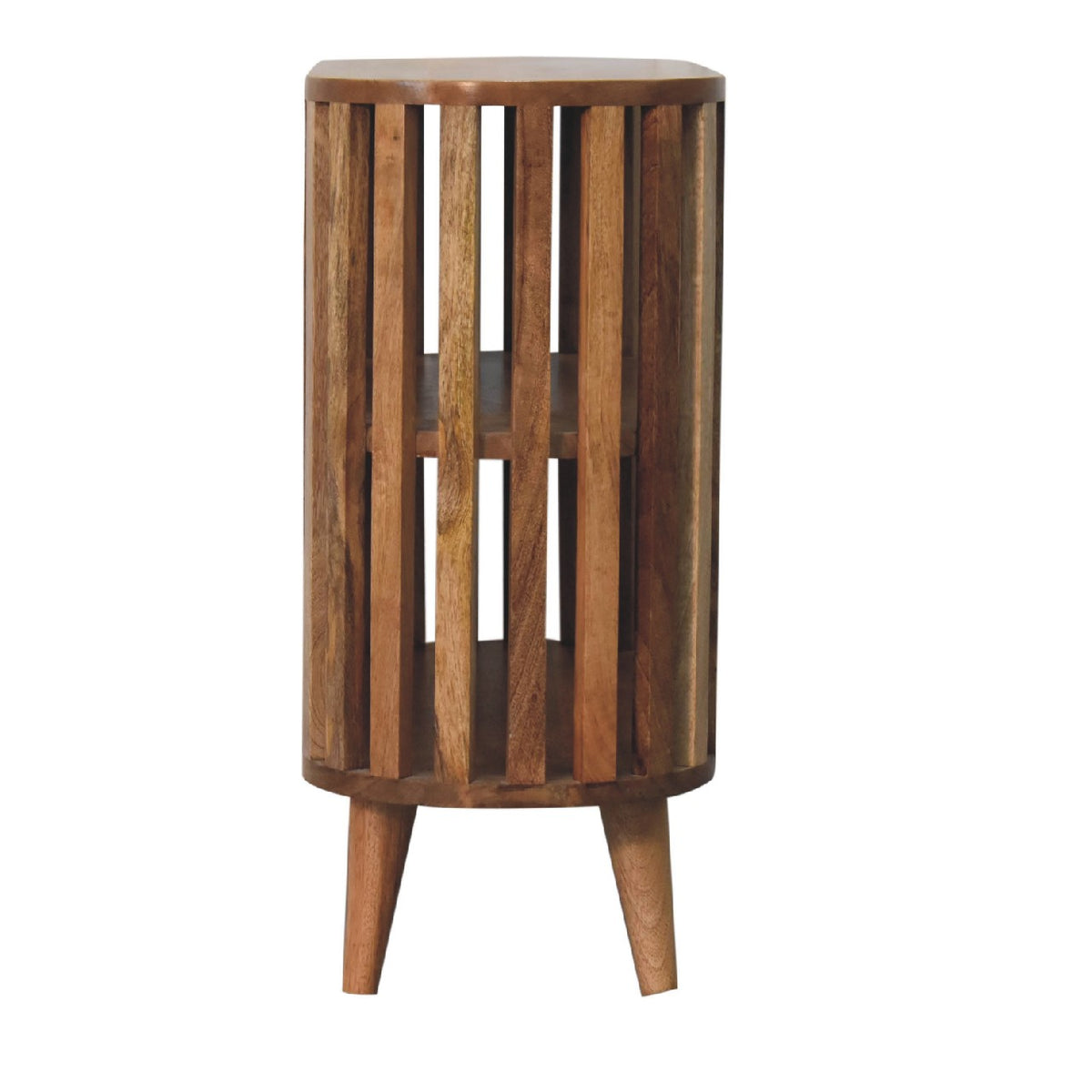 Ariella Open Mango Wood Cabinet