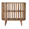 Ariella Open Mango Wood Cabinet