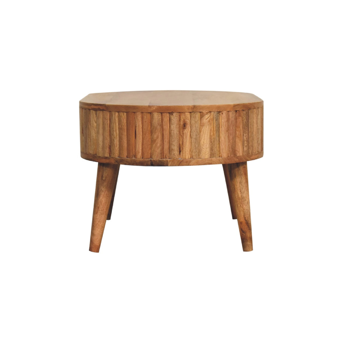 Stripe Small Mango Wood Coffee Table