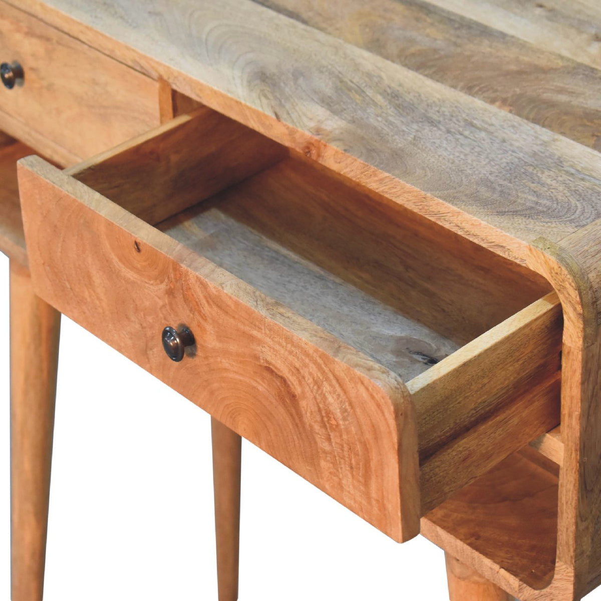 Sonata 2 Drawer Mango Wood Console Table