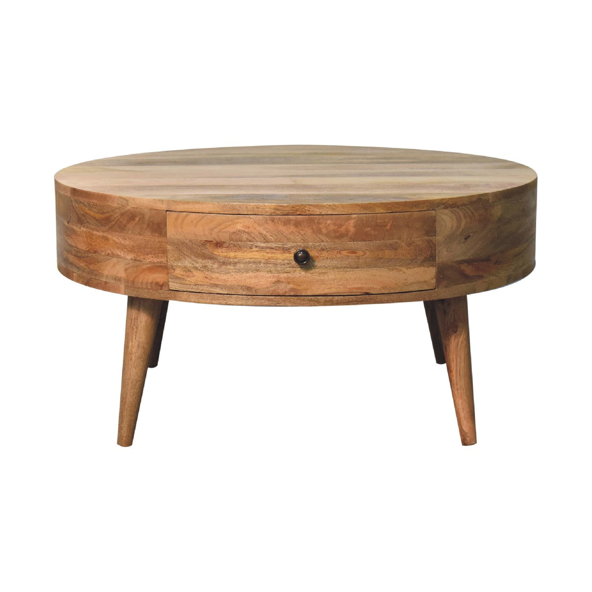 Odyssey Round Mango Wood Coffee Table