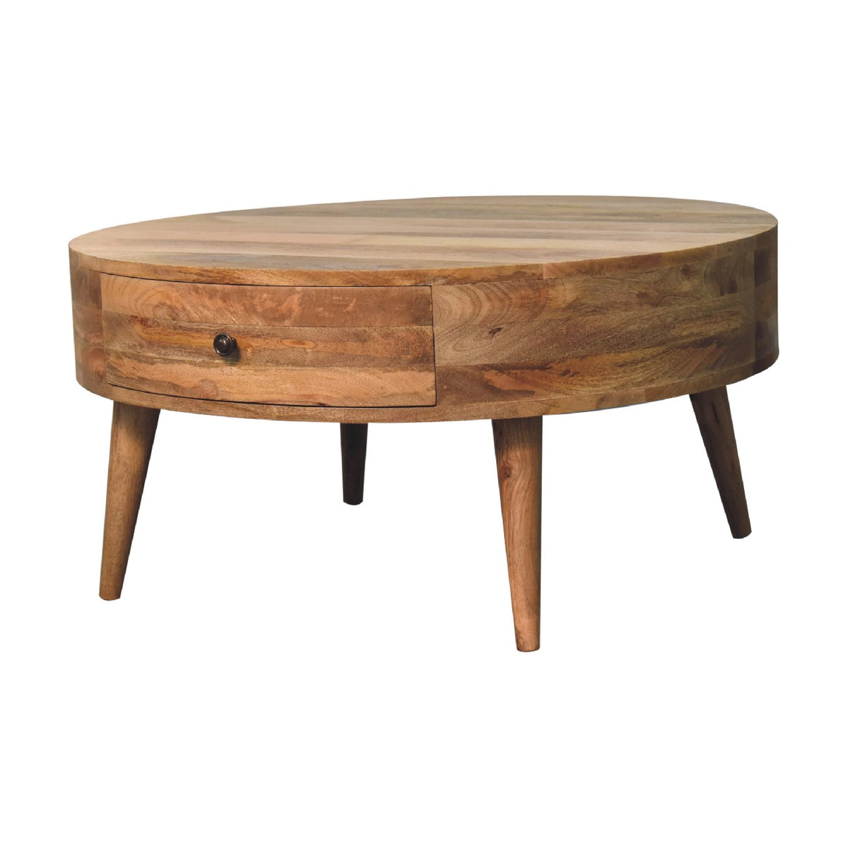 Odyssey Round Mango Wood Coffee Table