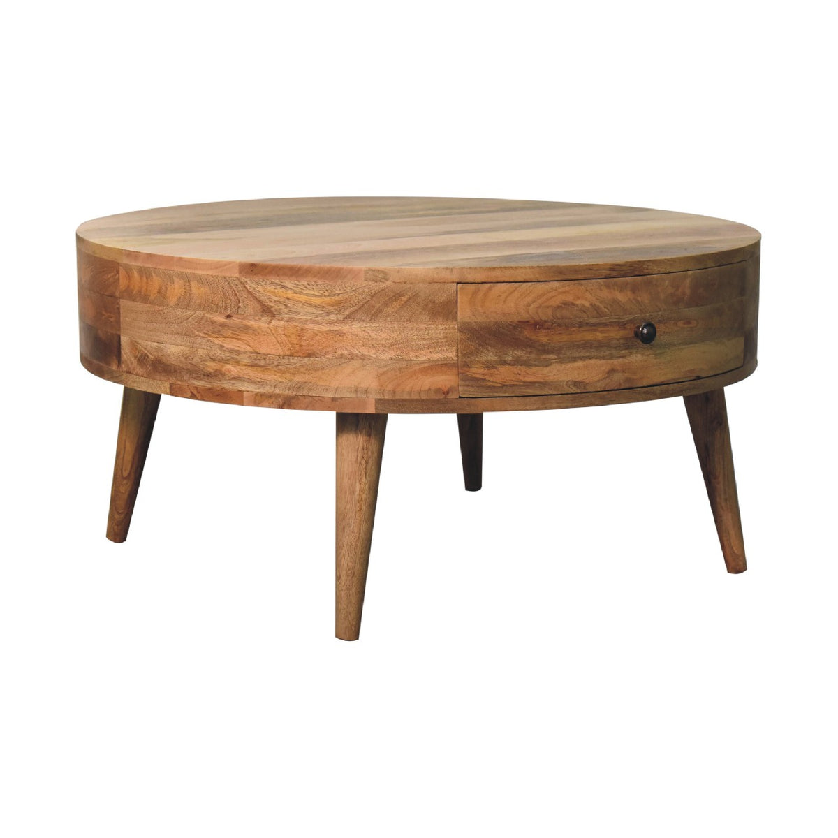 Odyssey Round Mango Wood Coffee Table