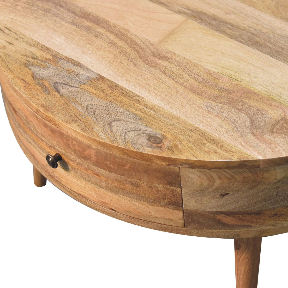 Odyssey Round Mango Wood Coffee Table