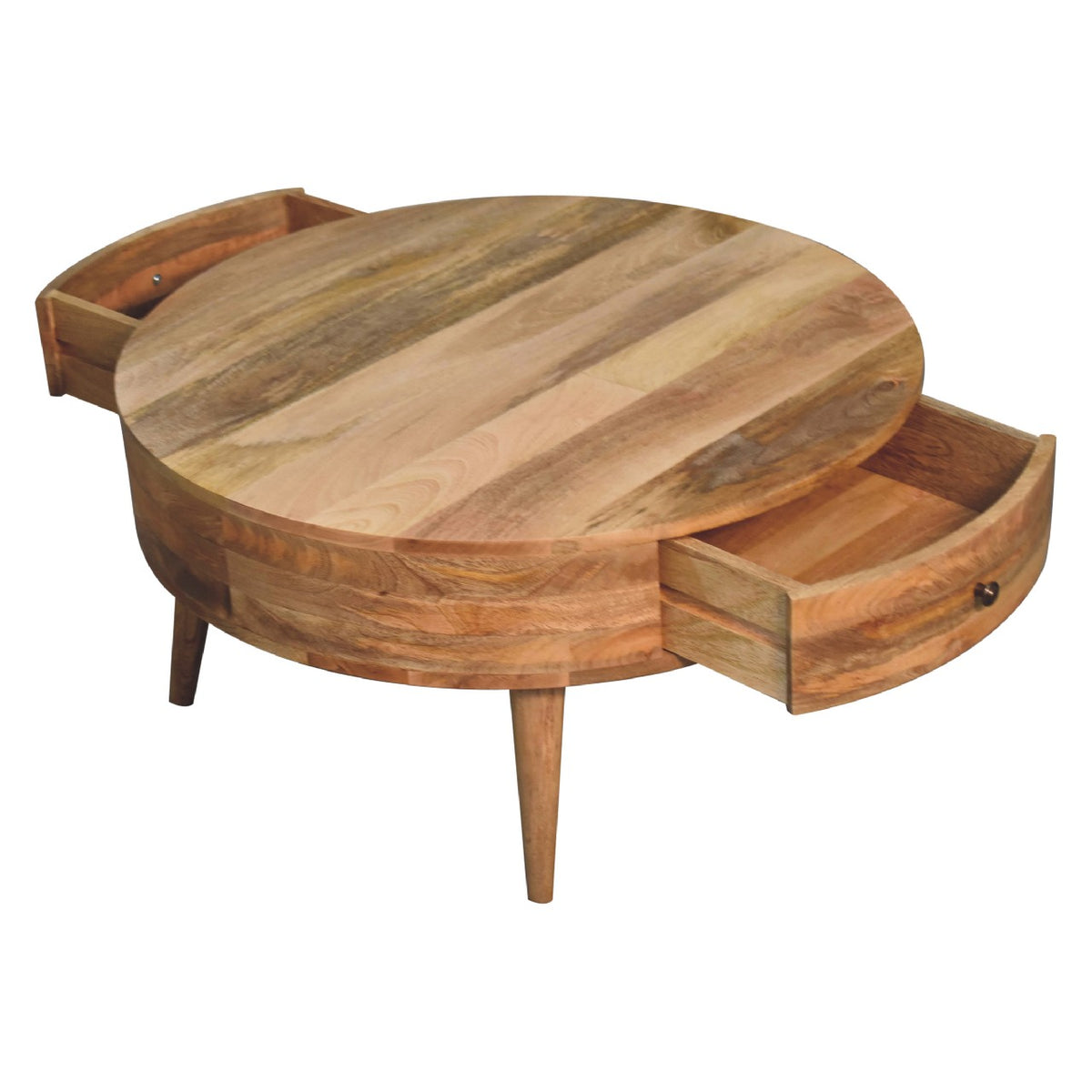 Odyssey Round Mango Wood Coffee Table