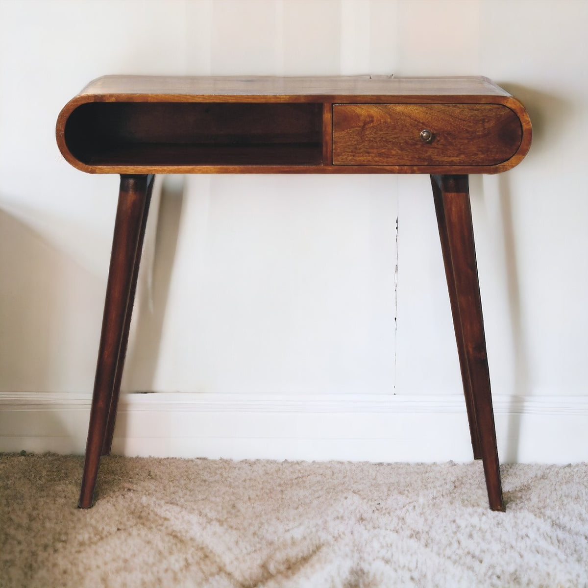 Chestnut Mango Wood Console Table