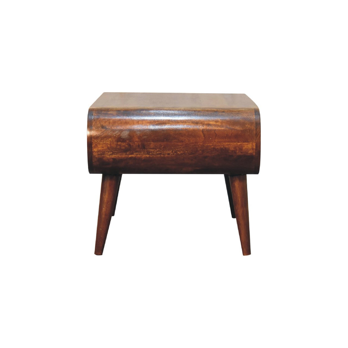 Open Mango Wood Coffee Table in Chestnut