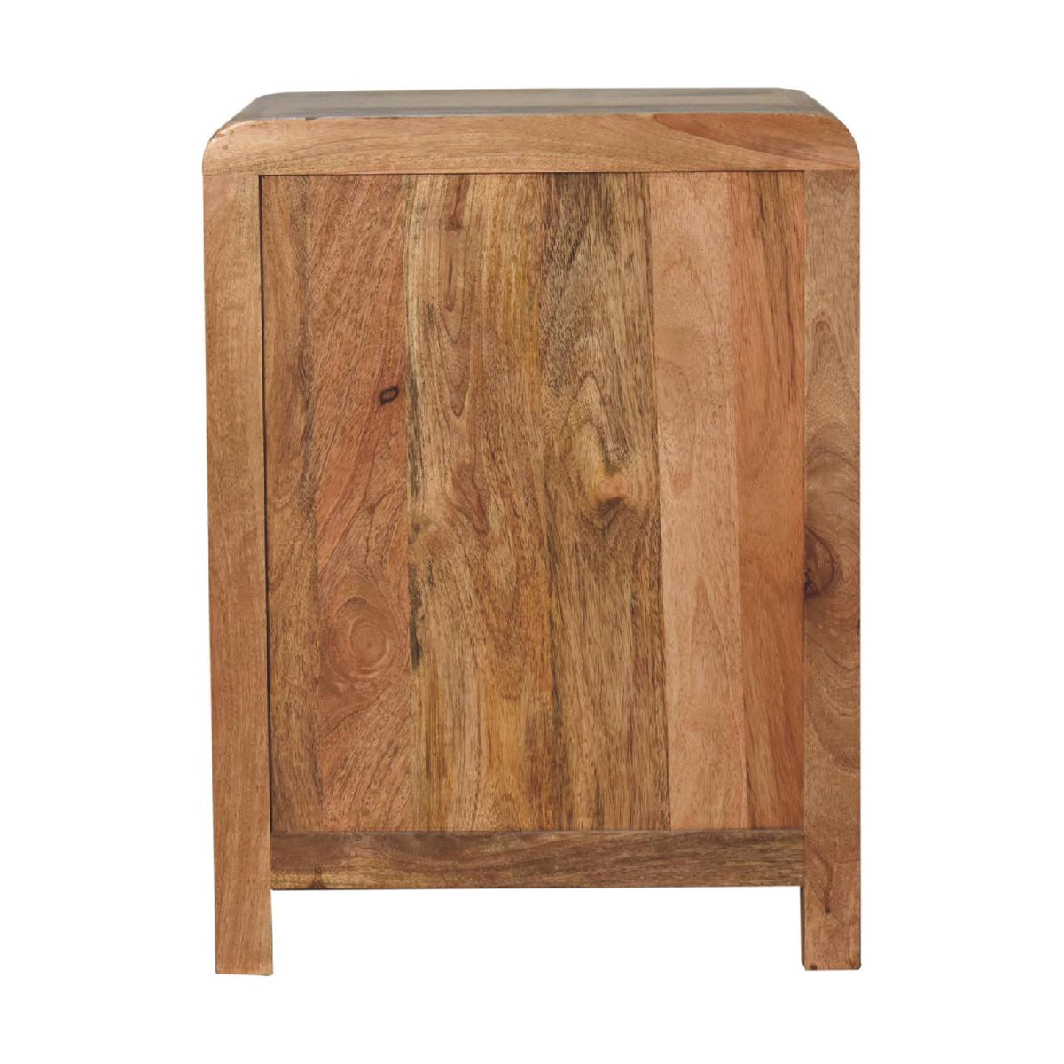 Aspen Mango Wood 3 Drawer Bedside Table