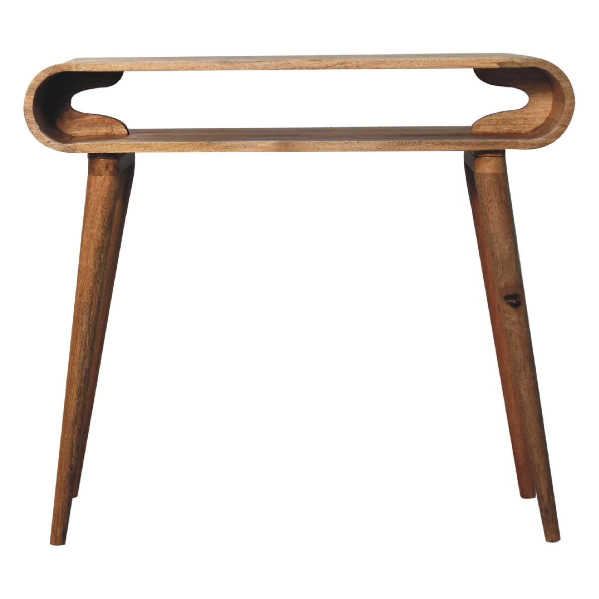 Amaya Mango Wood Nordic Style Console Table