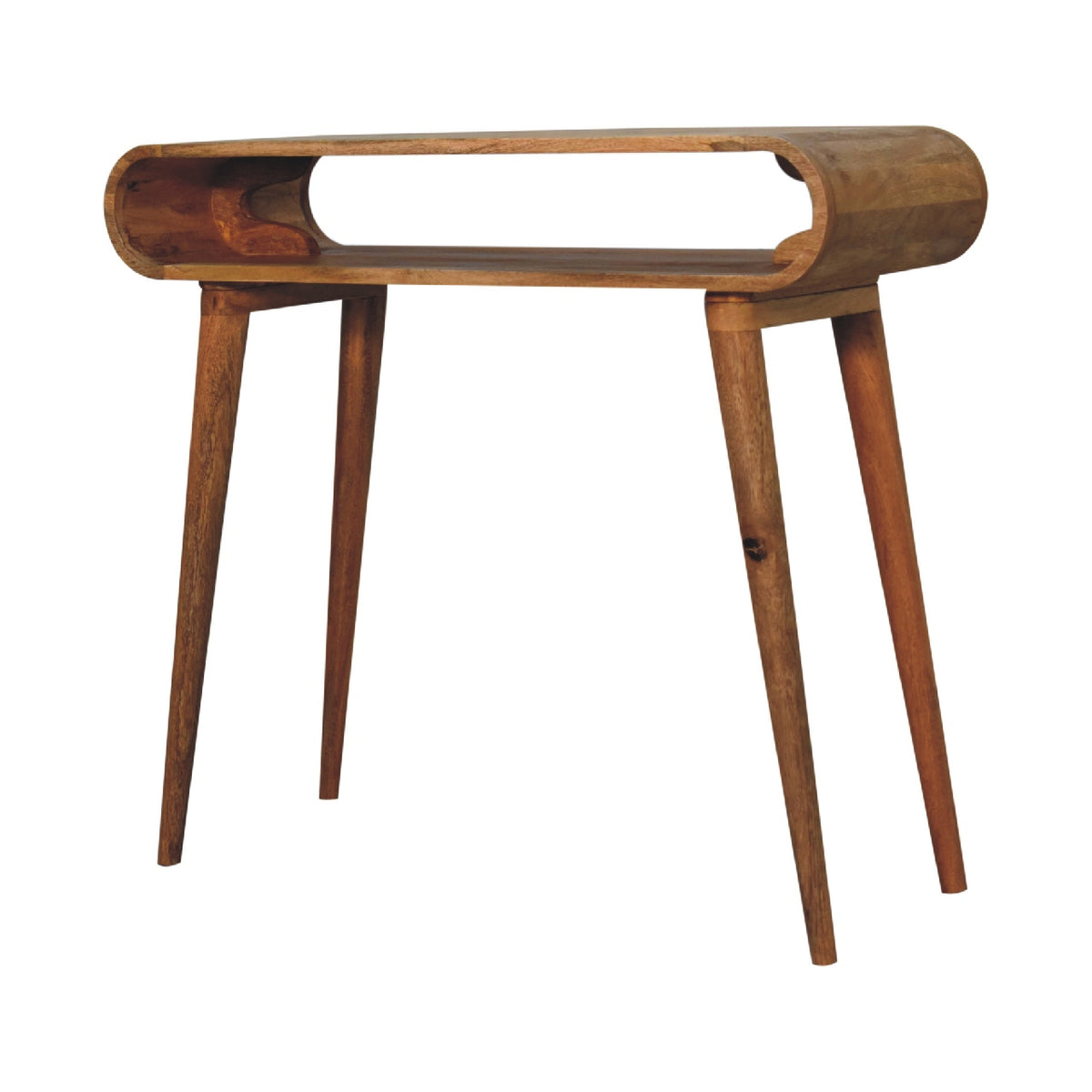 Amaya Mango Wood Nordic Style Console Table