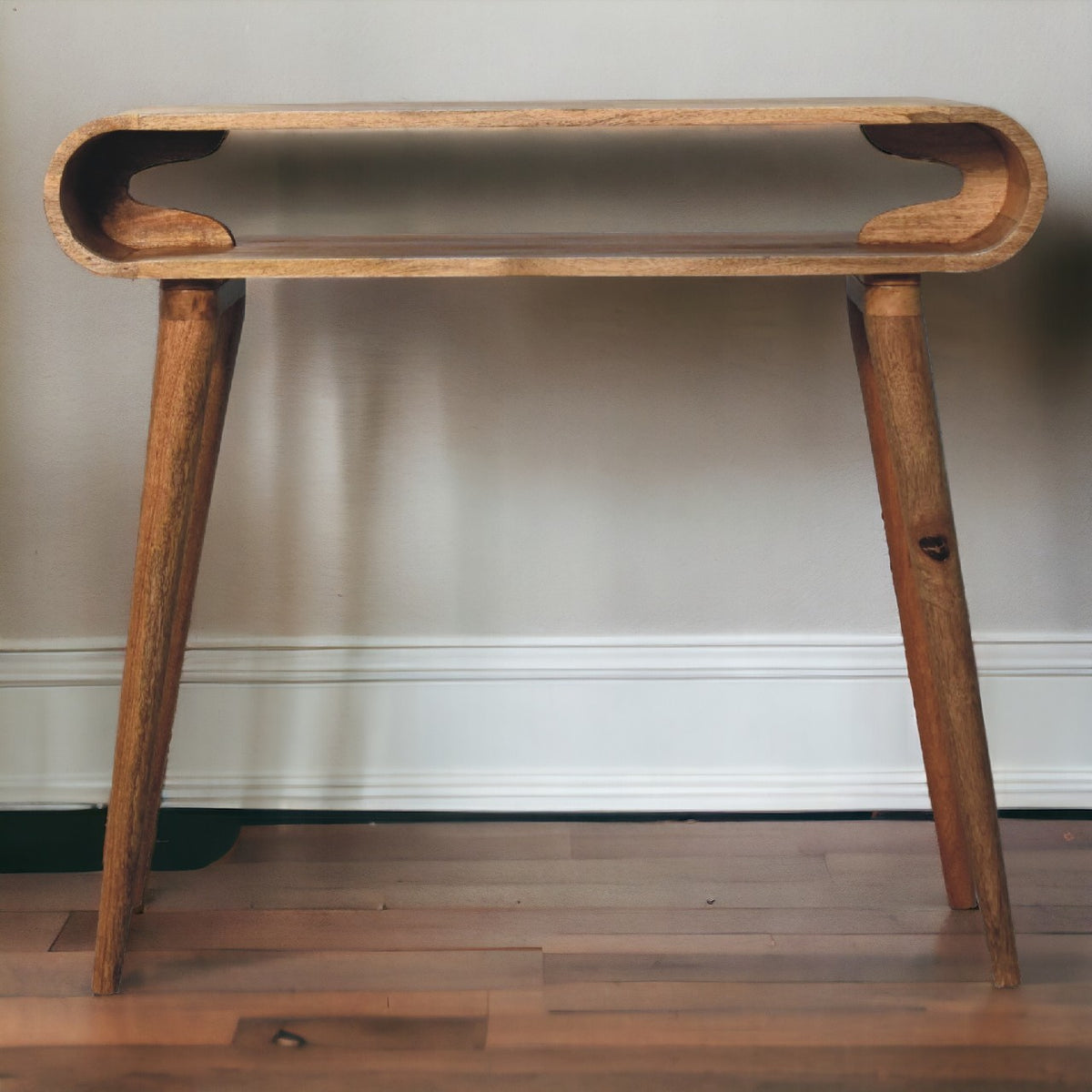 Amaya Mango Wood Nordic Style Console Table