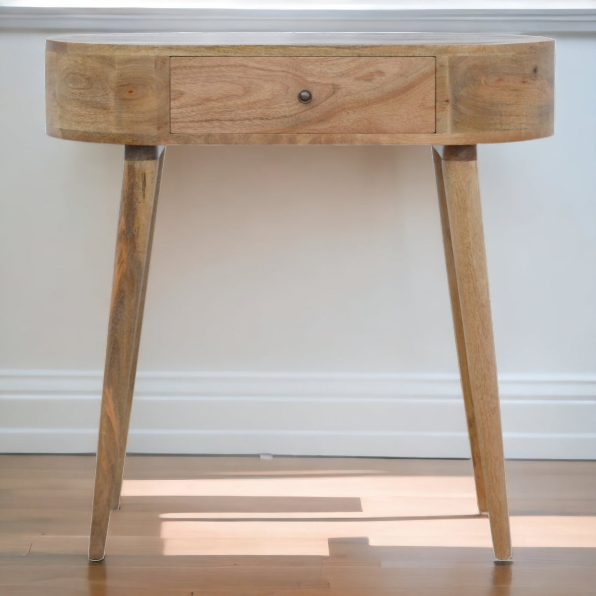 Albion Mango Wood 1 Drawer Console Table