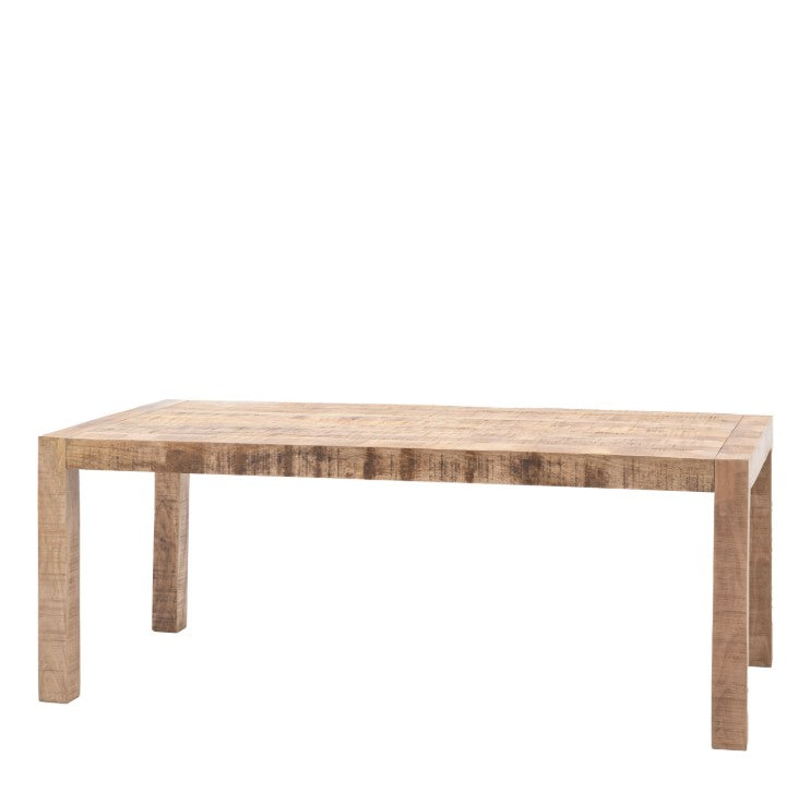 Idaho Mango Wood Dining Table in Natural
