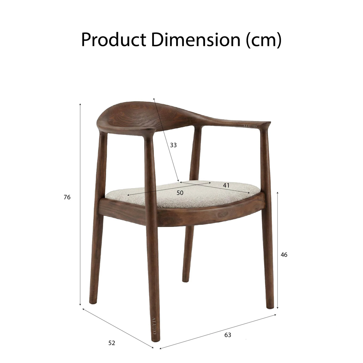 Juliet 90-180cm Walnut Dining Set – 4-Leg Extendable Table with 4 Fiora Oatmeal Boucle Chairs