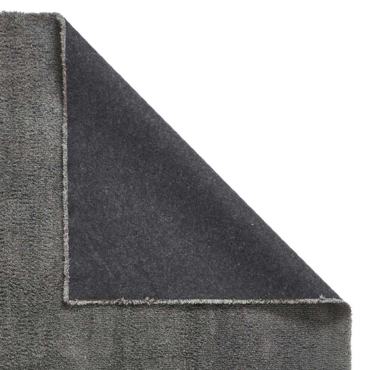 eco washable shaggy rug in charcoal 3 sizes available