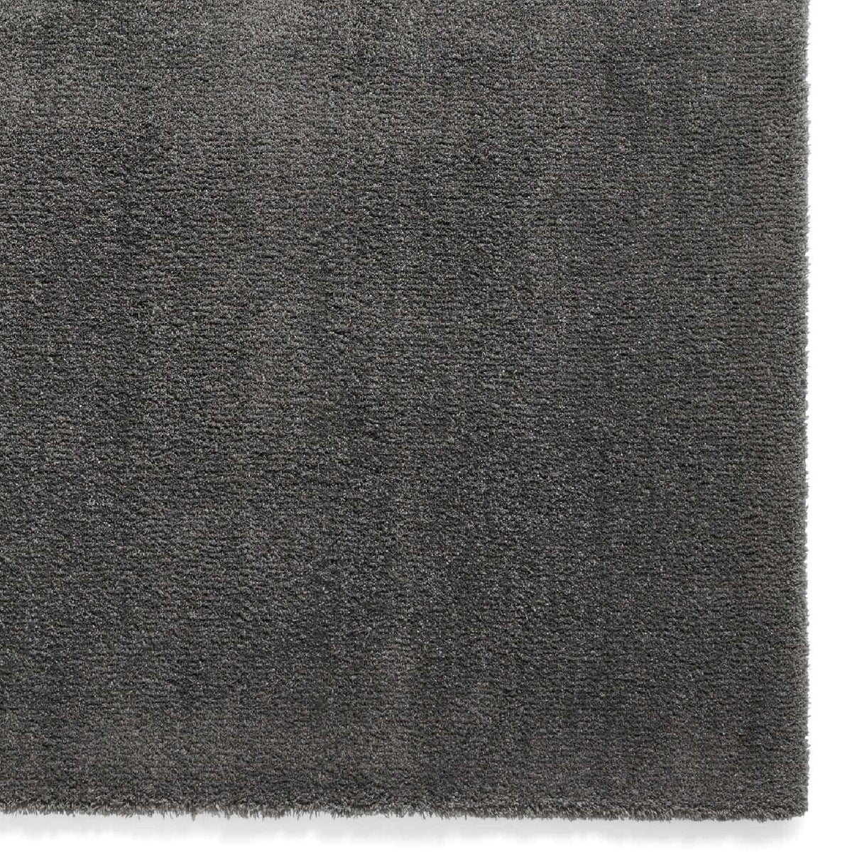 eco washable shaggy rug in charcoal 3 sizes available