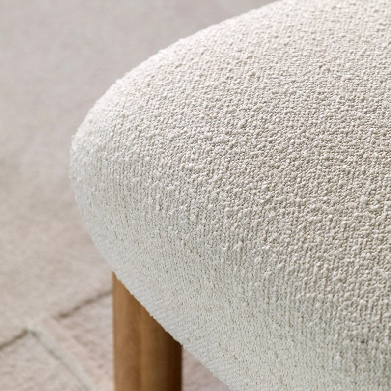 Kubu Chair in Boucle Vanilla