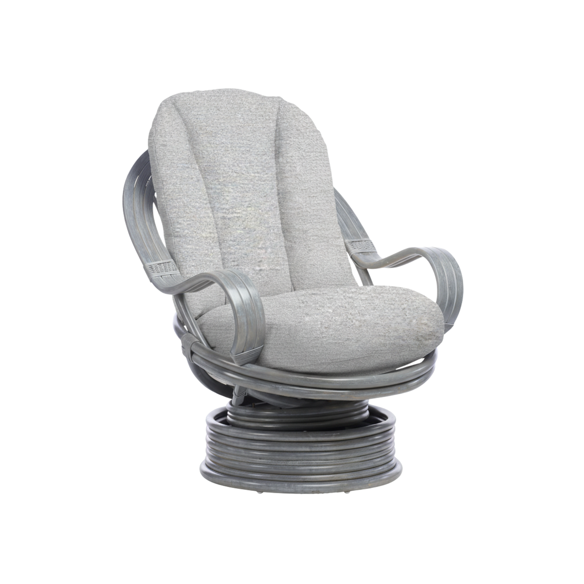 Grey Laminated Swivel Rocker in Alba Dusk