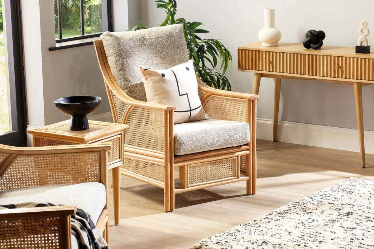 chester natural cane chair