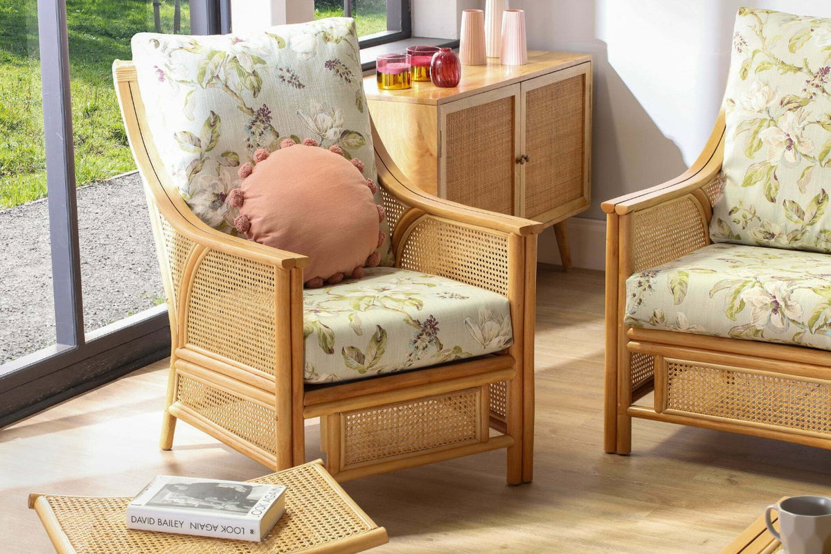 chester natural cane chair