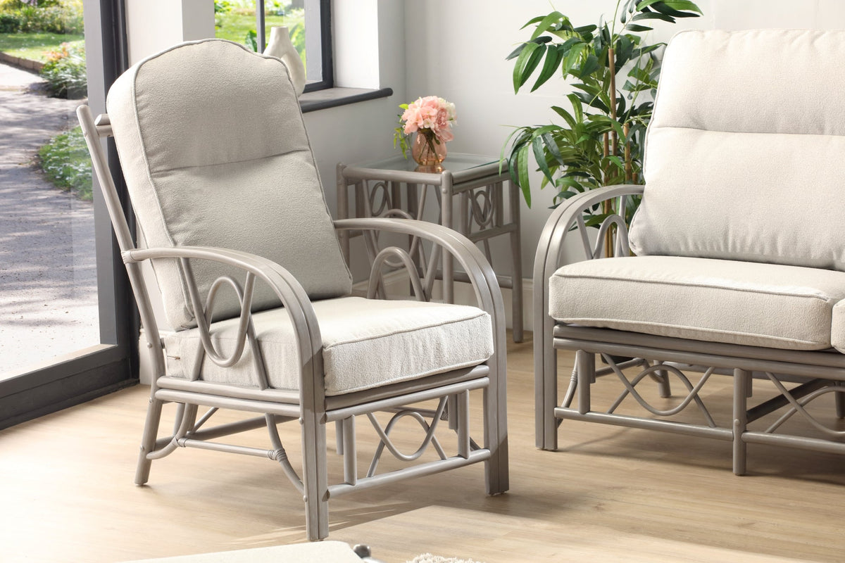 Bali Grey 3 Seater Suite