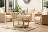 Burford 2 Seater 3pc Conservatory Sofa Suite- Modern Rattan