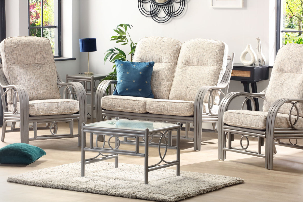 Madrid Grey 2 Seater Suite